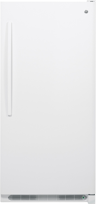 GE 20.9 Cu. Ft. Upright Freezer-White image