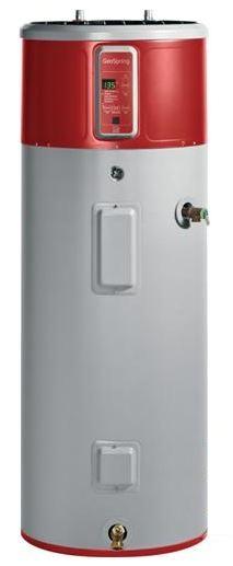 GE GeoSpring� Hybrid Water Heater-Red image