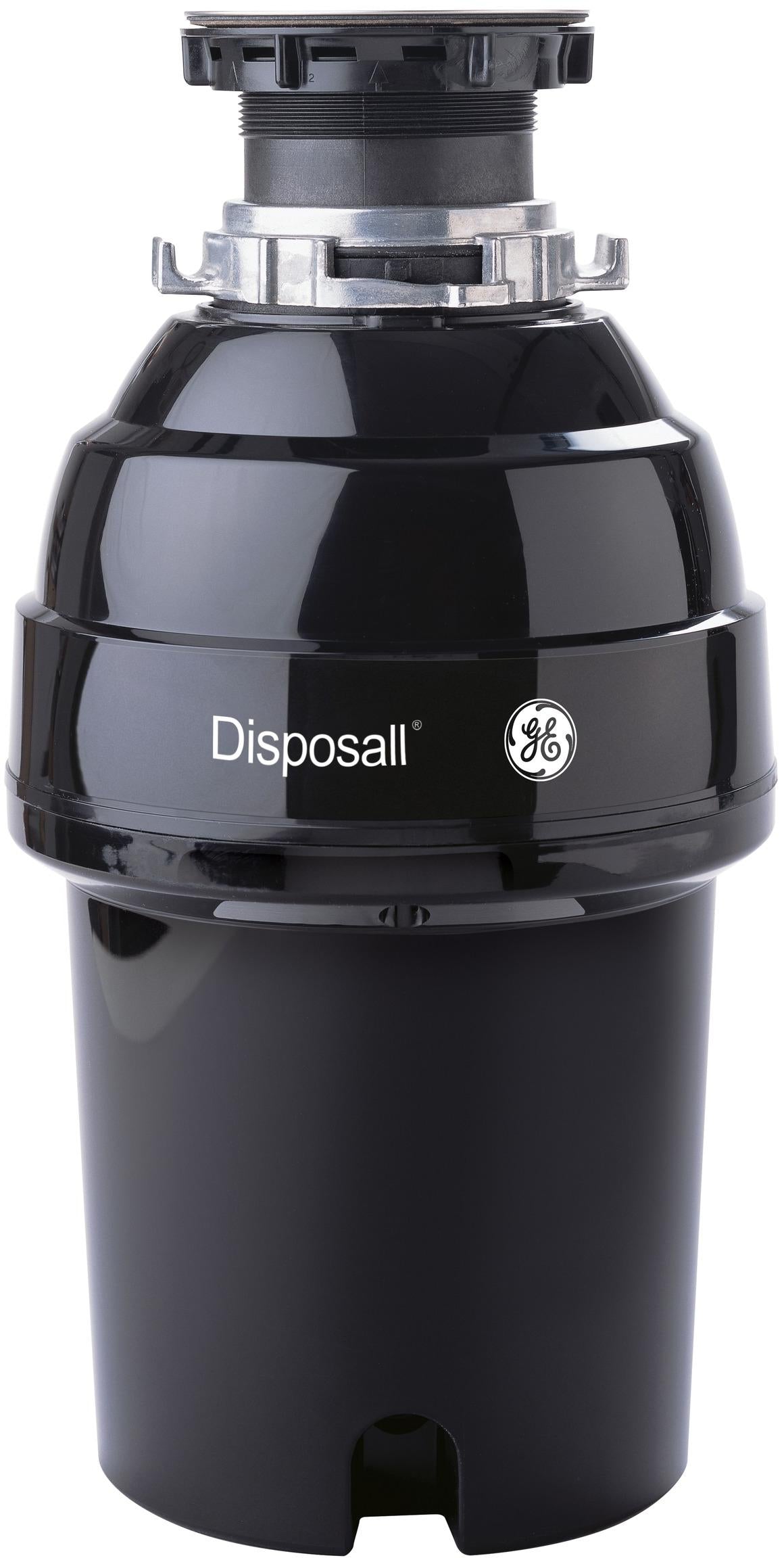 GE 1 HP Black Continuous Feed Garbage Disposer image