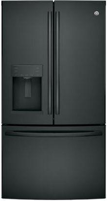 GE Series 25.8 Cu. Ft. French Door Refrigerator-Black image