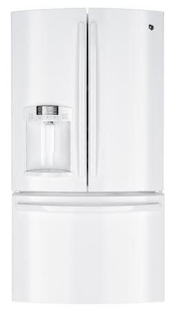 GE ENERGY STAR 26.7 Cu. Ft. French Door Refrigerator-White image