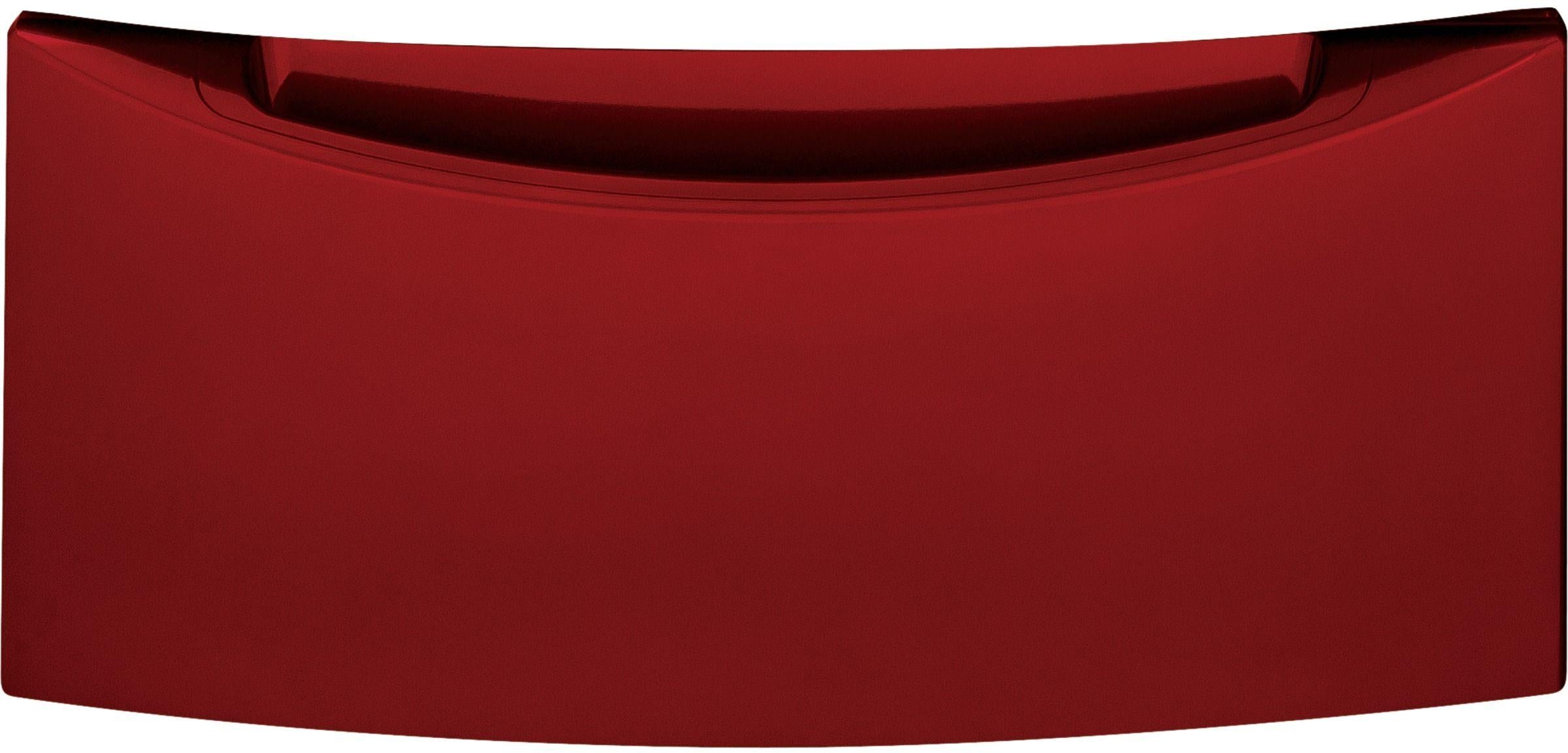 GE 13" Laundry Pedestal-Ruby Red image