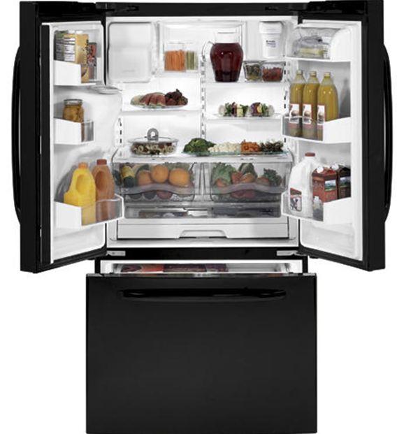 25.9  Cu. Ft. French-Door Refrigerator with Icemaker / Black image