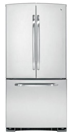 GE ENERGY STAR 22 Cu. Ft. French Door Refrigerator-Stainless Steel image