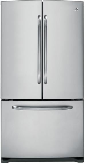 GE ENERGY STAR 25.8 cu. ft. Cu. Ft. French Door Refrigerator-Stainless Steel image