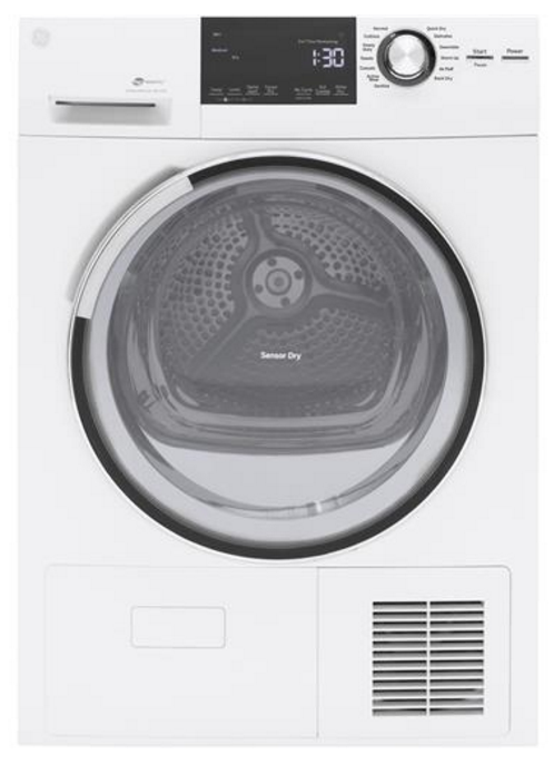 GE Front Load Condenser Electric Dryer-White image