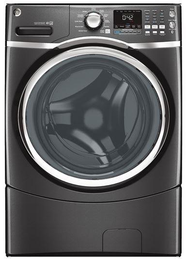 GE Front Load Washer-Diamond Grey image