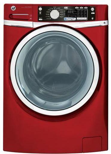 GE ENERGY STAR Front Load Washer-Ruby Red image