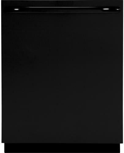 GE Built-In Dishwasher with Hidden Controls-Black image