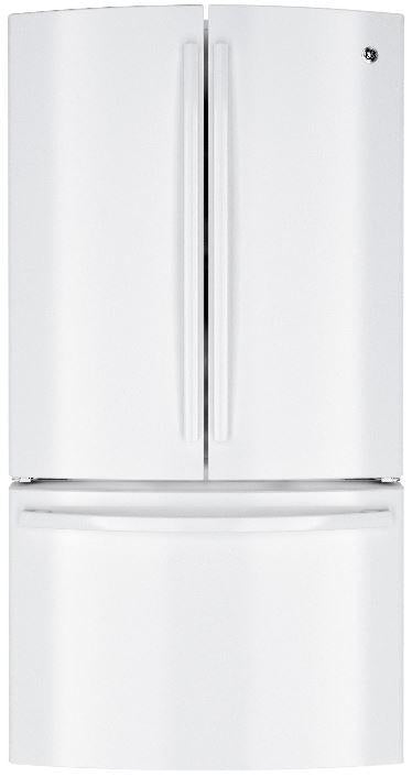 GE ENERGY STAR 26.3 Cu. Ft. French Door Refrigerator-White image