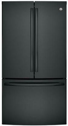 GE Series 28.5 Cu. Ft. French Door Refrigerator-Black image