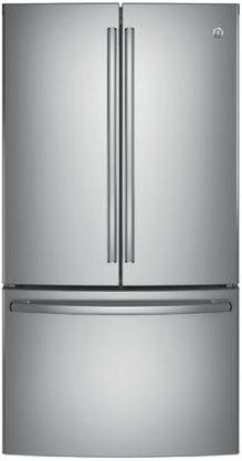 GE Series 28.5 Cu. Ft. French Door Refrigerator-Stainless Steel image