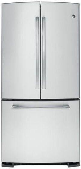 GE 22.7 Cu. Ft. French-Door Refrigerator-Stainless Steel image