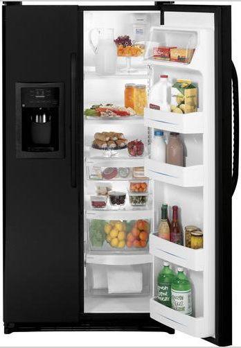 GE&reg; ENERGY STAR&reg; 22 cu. ft..1 cu. ft. Side-By-Side Refrigerator with Dispenser