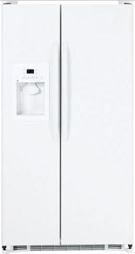 GE&reg; ENERGY STAR&reg; 22 cu. ft..1 cu. ft. Side-By-Side Refrigerator with Dispenser