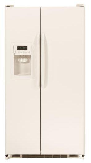 GE ENERGY STAR 21.9 Cu. Ft. Side-By-Side Refrigerator-Bisque image