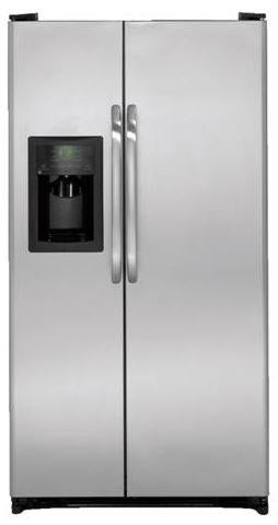 GE ENERGY STAR 21.9 Cu. Ft. Side-By-Side Refrigerator-Stainless Steel image