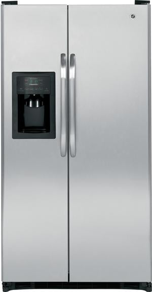 GE&reg; 25.3 cu. ft. ENERGY STAR&reg; Side-By-Side Refrigerator with Dispenser