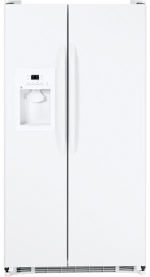 GE&reg; ENERGY STAR&reg; 22 cu. ft..1 cu. ft. Side-By-Side Refrigerator with Dispenser