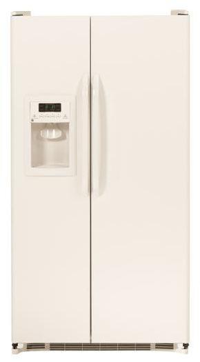 GE ENERGY STAR 25.25 Cu. Ft. Side-By-Side Refrigerator-Bisque image