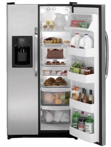 25.3 Cu. Ft. Side-By-Side Refrigerator with Dispenser / Stainless Steel image