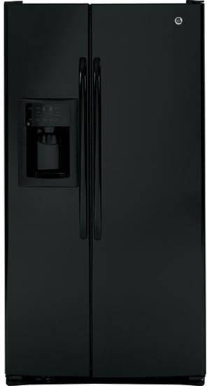 GE&reg; ENERGY STAR&reg; 23 cu. ft..1 Side-By-Side Refrigerator with Dispenser