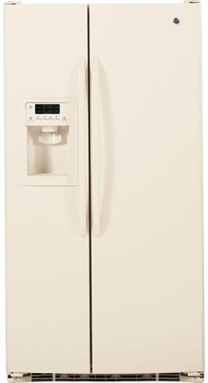 GE&reg; ENERGY STAR&reg; 23 cu. ft..1 Side-By-Side Refrigerator with Dispenser