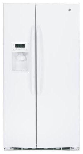 GE ENERGY STAR 25.9 Cu. Ft. Side-by-Side Refrigerator-White image