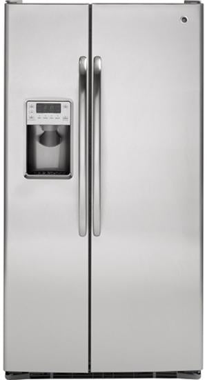 GE ENERGY STAR 29.1 Side-by-Side Refrigerator-Stainless Steel image