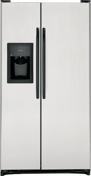 GE&reg; ENERGY STAR&reg; 22 cu. ft..1 cu. ft. Side-By-Side Refrigerator with Dispenser