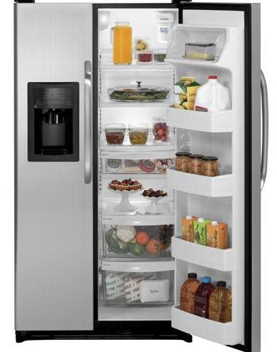 25.3 Cu. Ft. Side-By-Side Refrigerator with Dispenser / Stainless Look image