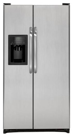 GE ENERGY STAR 25.3 Cu. Ft. Side-by-Side Refrigerator-CleanSteel� image