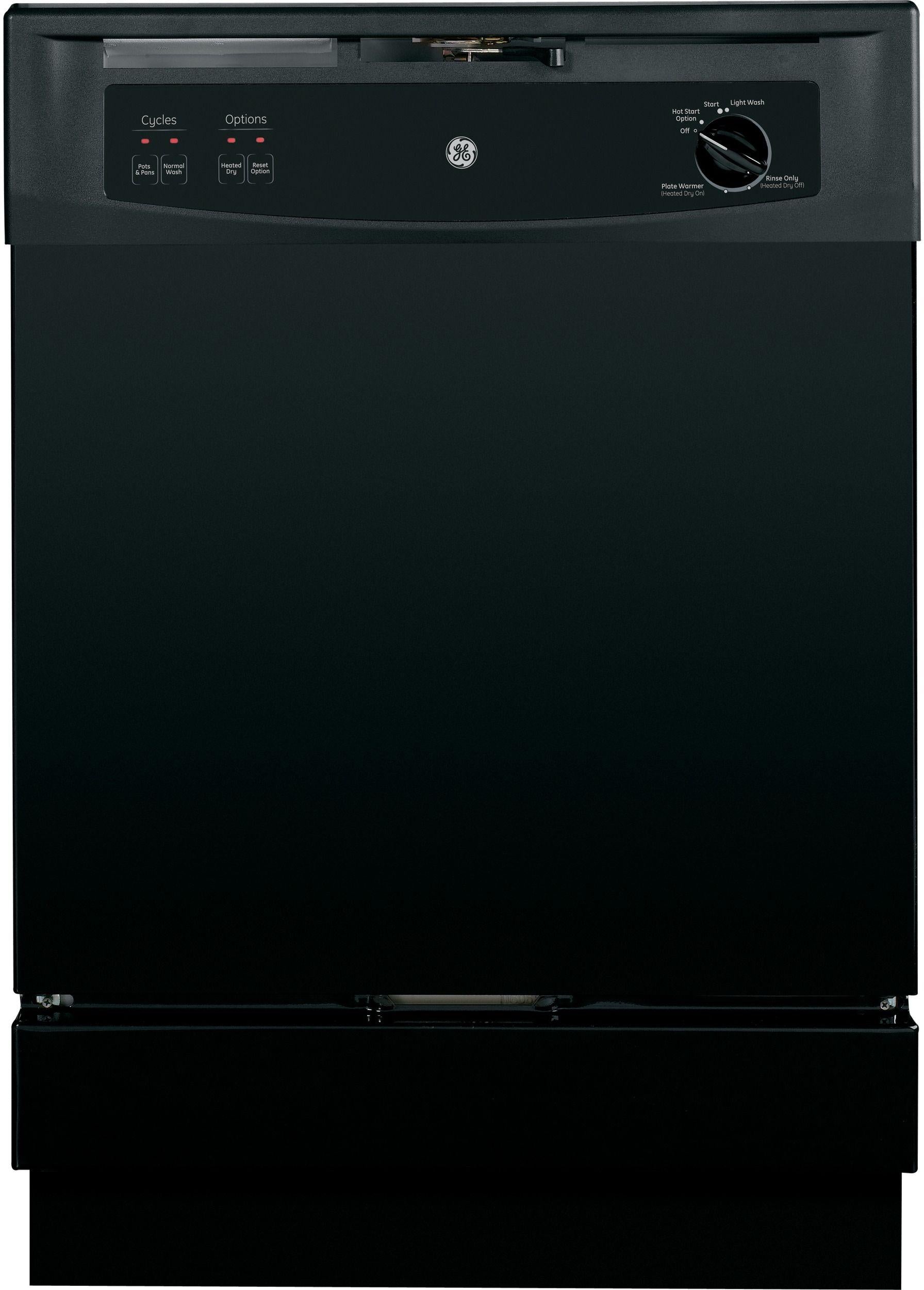 GE Spacemaker 25" Under-The-Sink Dishwasher-Black image