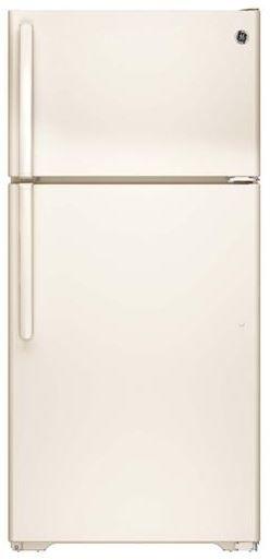 GE 14.6 Cu. Ft. Top Freezer Refrigerator-Bisque