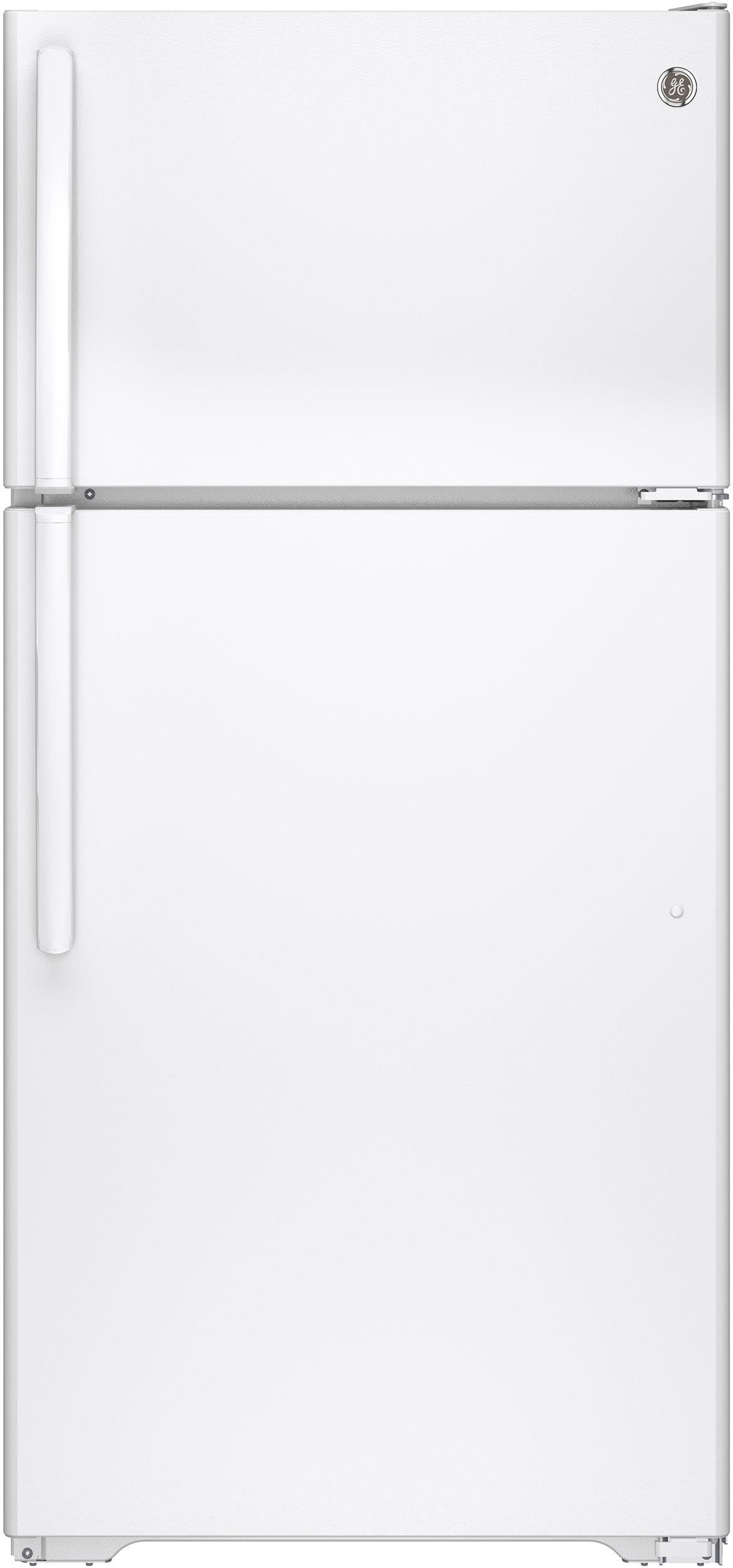 GE 14.6 Cu. Ft. Top Freezer Refrigerator-White image