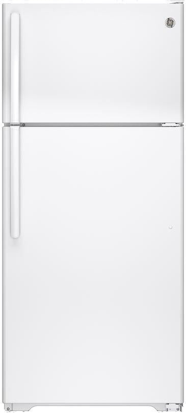 GE 18.2 Cu. Ft. Top Freezer Refrigerator-White image