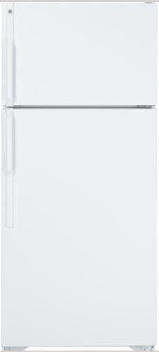 16.5 cu. ft. Energy Star Top-Freezer Refrigerator / NeverClean Condenser / White image