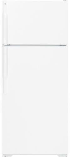 GE Energy Star 28" Top Freezer Refrigerator-White image