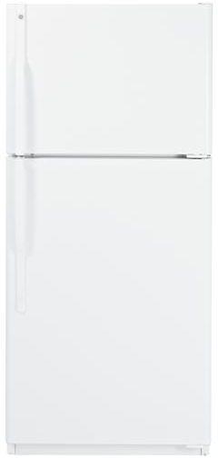 GE ENERGY STAR 18 Cu. Ft. Top Freezer Refrigerator-White image