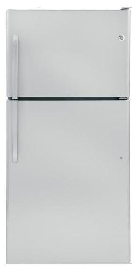 GE ENERGY STAR 20 Cu. Ft. Top Freezer Refrigerator-Stainless Steel image