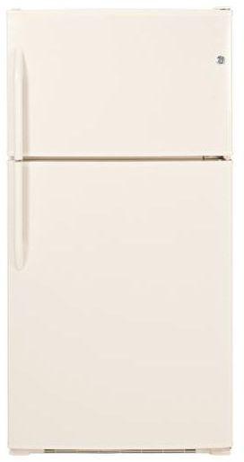 GE ENERGY STAR 21.0 Cu. Ft. Top Freezer Refrigerator-Bisque image