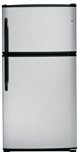 GE ENERGY STAR 21.0 Cu. Ft. Top Freezer Refrigerator-CleanSteel� image