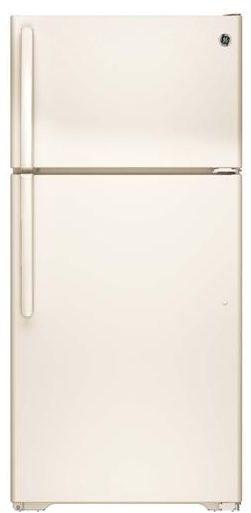 GE 14.6 Cu. Ft. Top Freezer Refrigerator-Bisque image