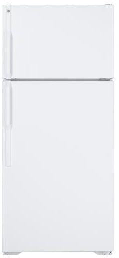 GE 15.7 Cu. Ft. Top Freezer Refrigerator-White