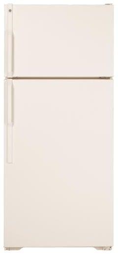 GE 15.7 Cu. Ft. Top Freezer Refrigerator-Bisque image