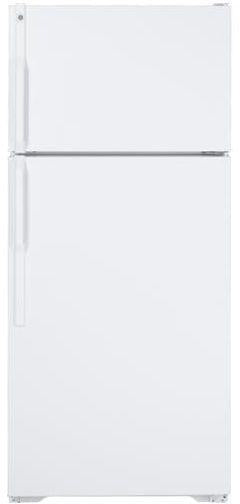 GE 15.7 Cu. Ft. Top Freezer Refrigerator-White image