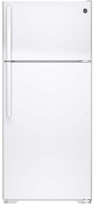 GE 15.5 Cu. Ft. Top Freezer Refrigerator-White image