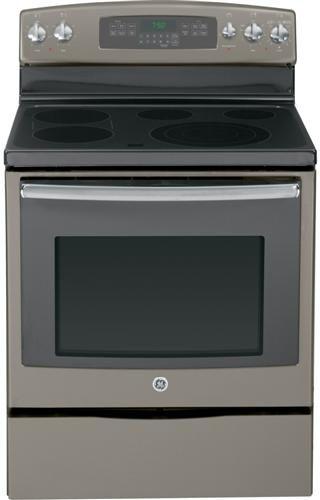 GE 30" Free Standing Electric Range-Slate image