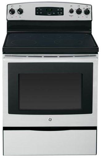 GE 30" Free Standing Electric Range-Stainless Steel image