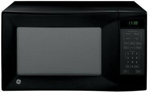 1.1 cu. ft. Countertop Microwave Oven with 1,100 Cooking Watts, Instant On Controls &amp; Kitchen Timer: Black